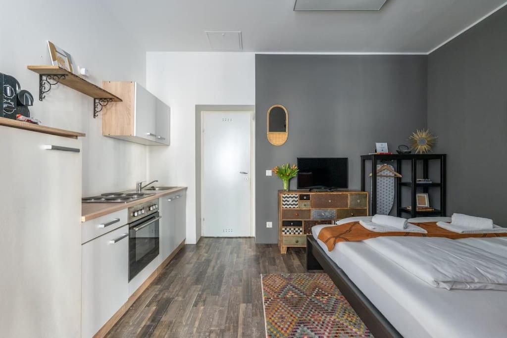 Chic Studio By City Center By Hm Wien Eksteriør billede